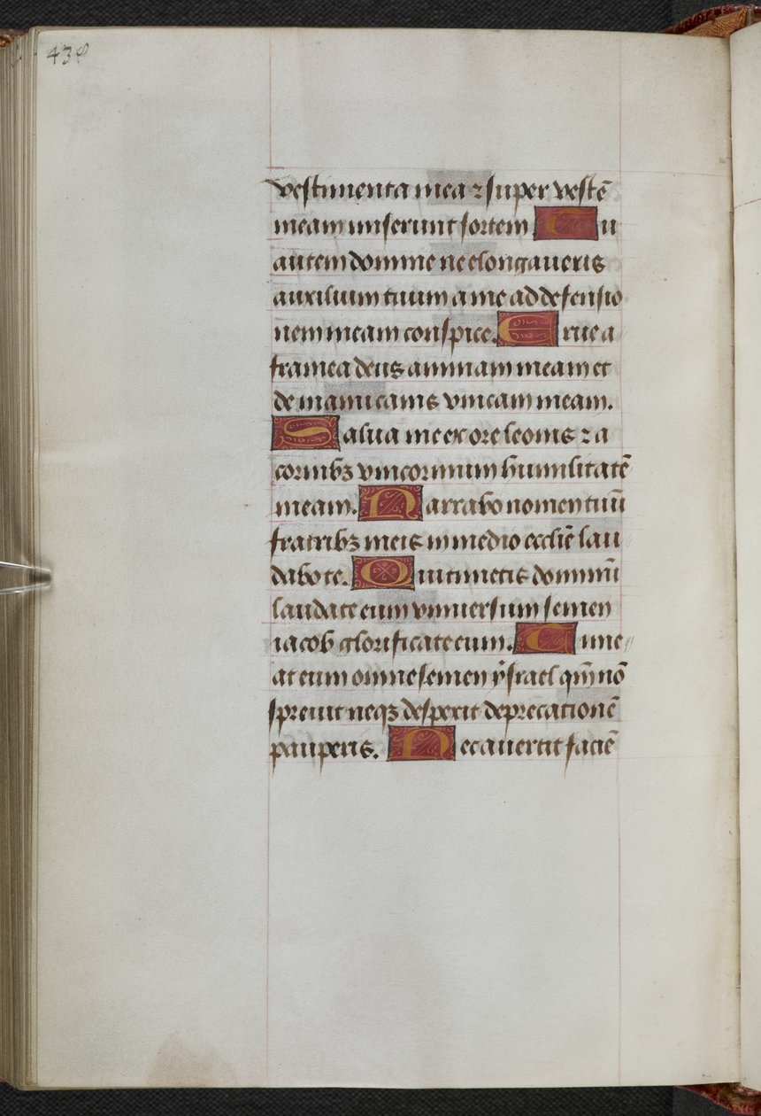 Kings 9, f.233v, Book of Hours, Sarum Kullanımı (#39;Anne Boleyn#39;s Book of Hours#39;) (parşömen) by School Netherlandish