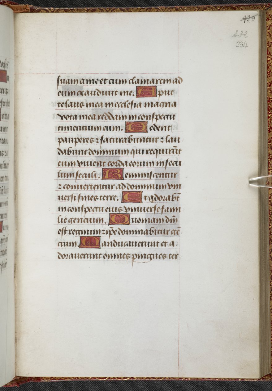 Kings 9, f.234r, Book of Hours, Sarum Kullanımı (#39;Anne Boleyn#39;s Book of Hours#39;) (parşömen) by School Netherlandish