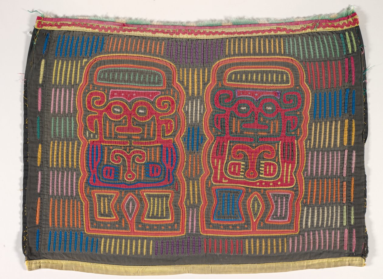 Gömlek paneli (mola), Kuna Halkı, San Blas Adaları, 1950'ler (aplikeli pamuk) by School Panamanian