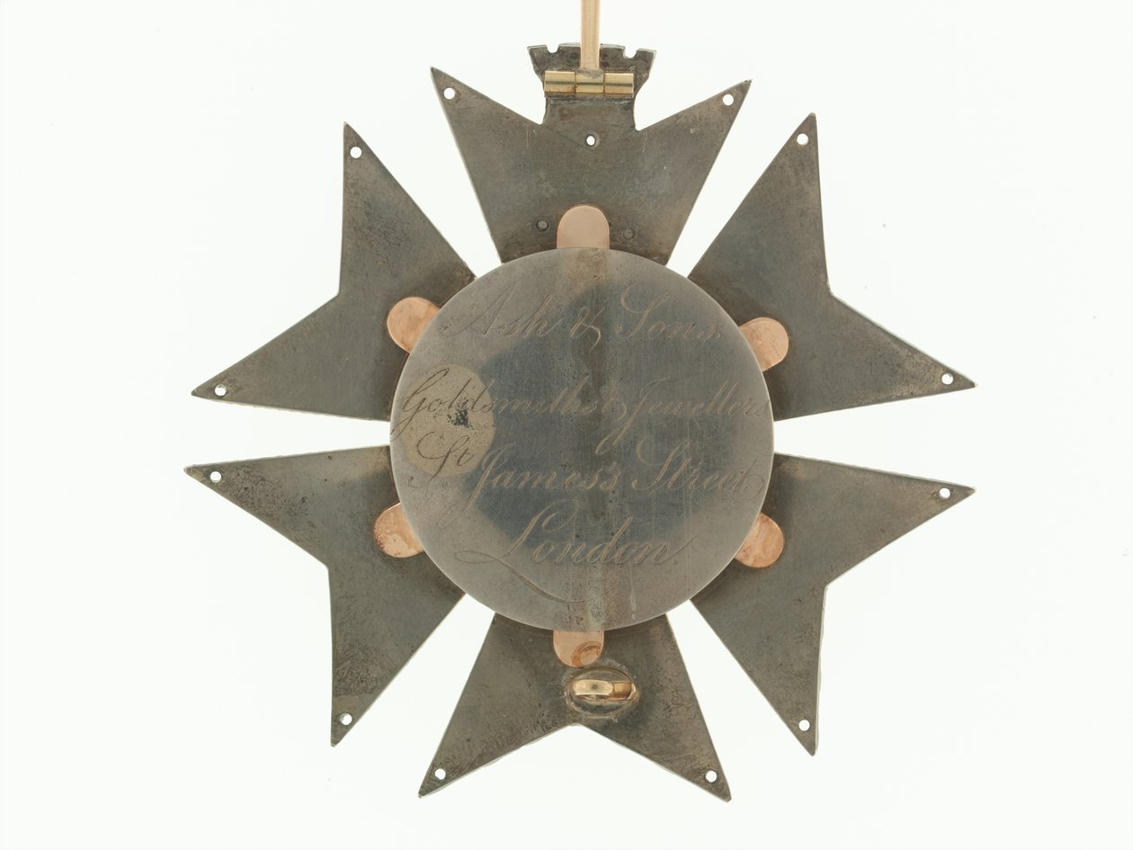Rozet, Kule Nişanı ve Kılıç, Portekiz, General Sir Galbraith Lowry Cole (metal) by School Portuguese