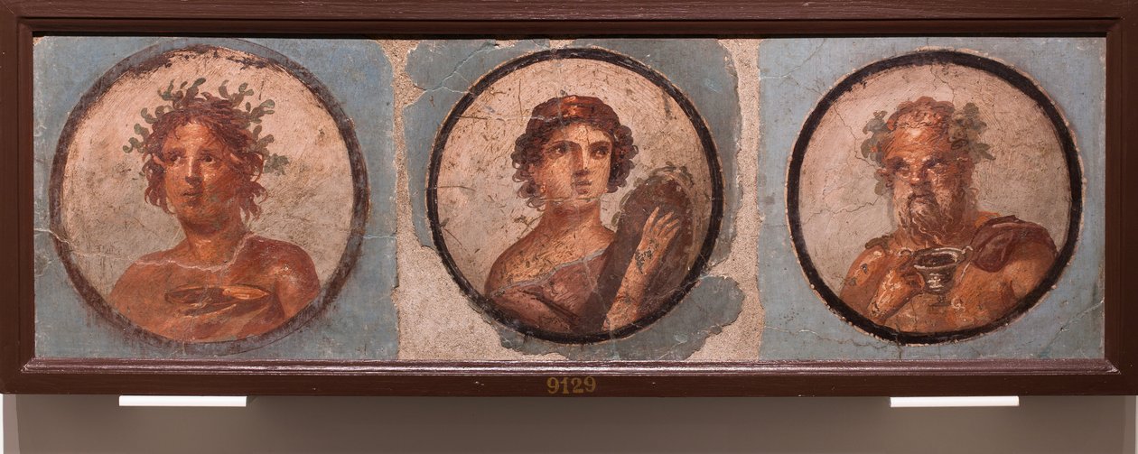 Madalyon portreleri, Pompeii by School Roman