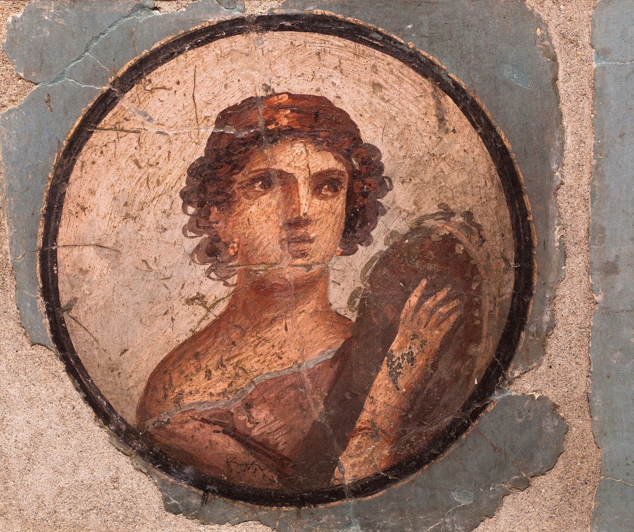 Madalyon portreleri, Pompeii by School Roman