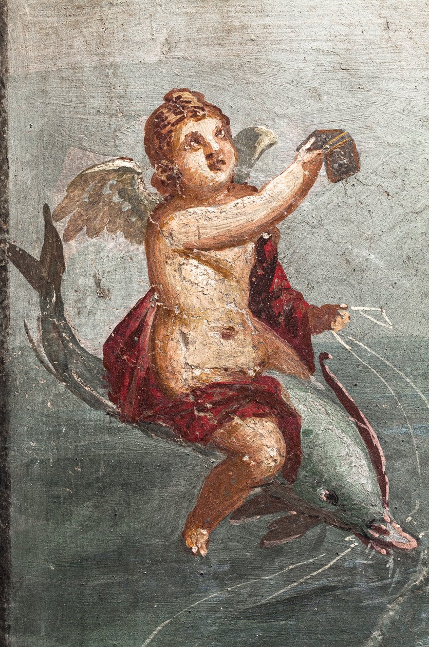 Polyphemus ve Galatea, Herculaneum by School Roman