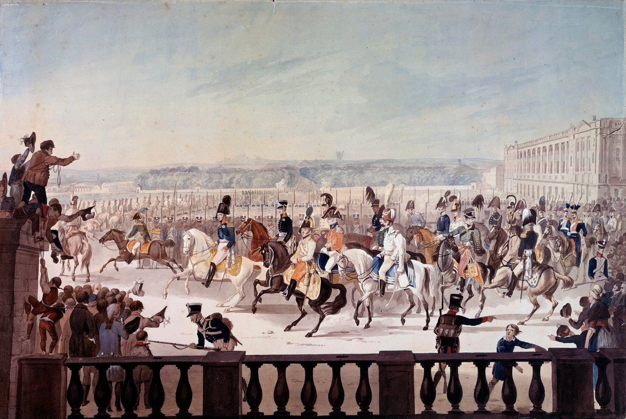 Alexandre I (1777-1825), Paris Place de la Concorde