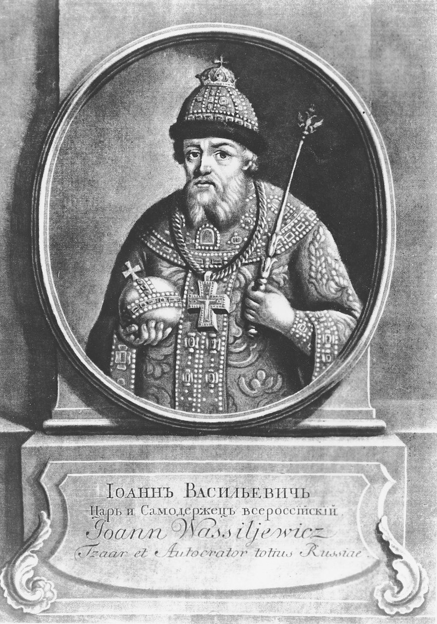 Korkunç İvan IV, Rusya Çarı (lito) by School Russian