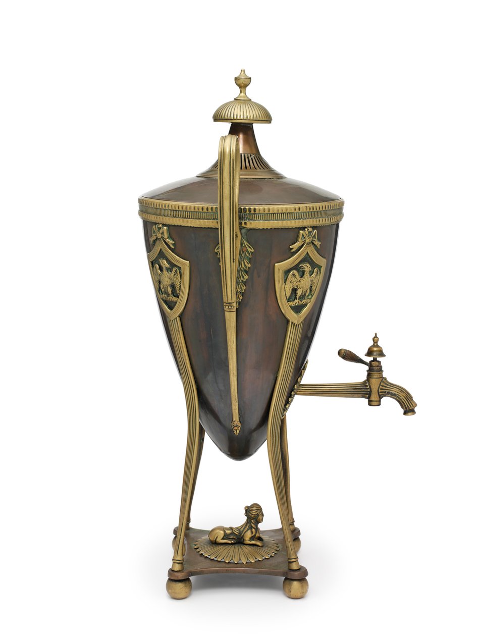 Napolyon'un semaveri, c.1815 (urn, kahve) by School Russian