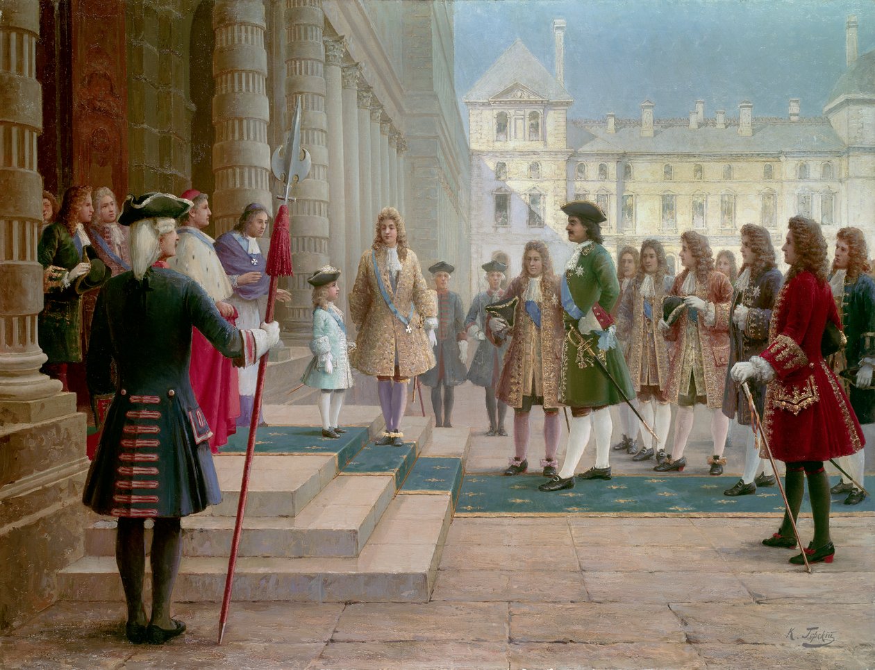 Çar Pierre Le Grand (1672-1725), 1717