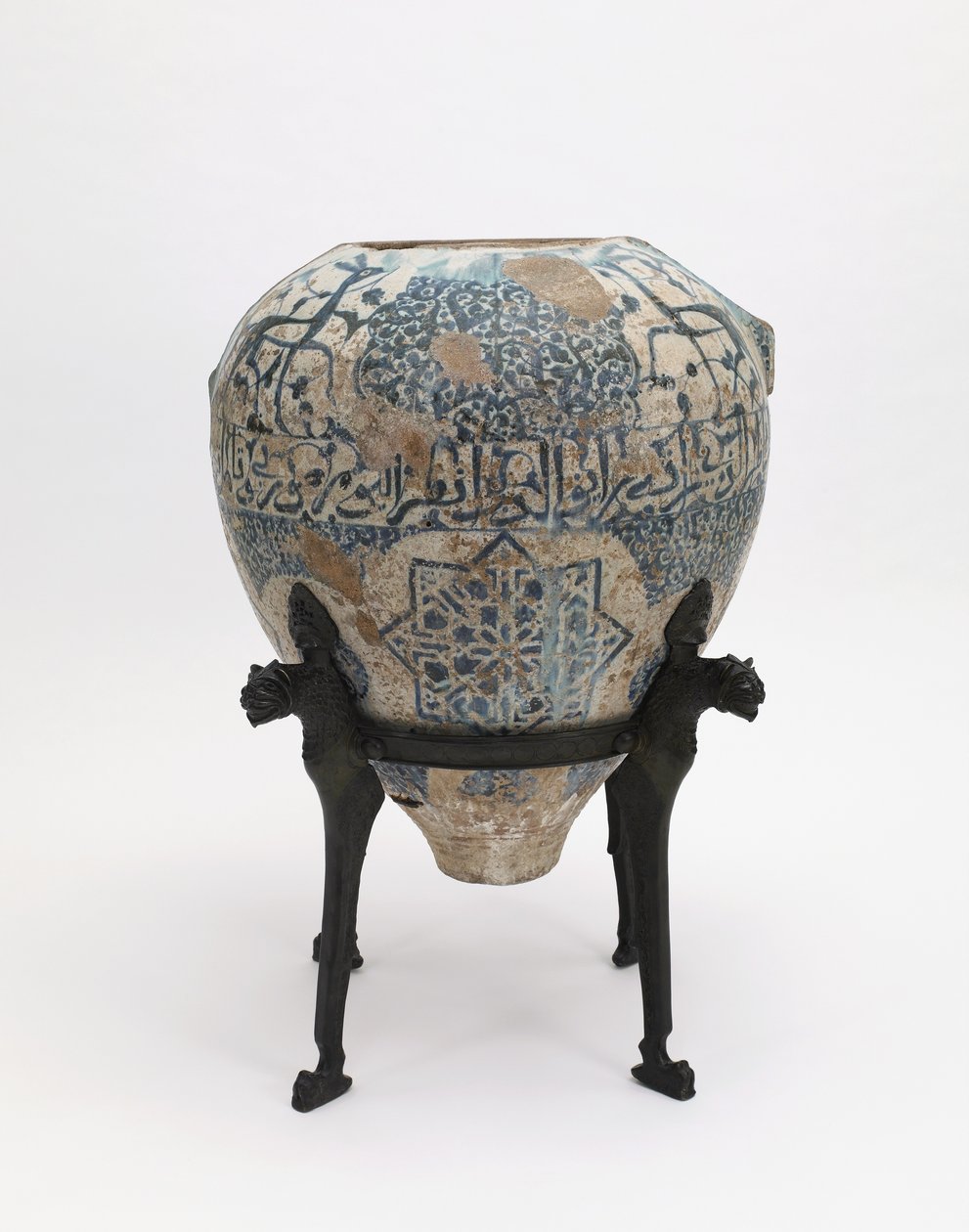 Alhambra Vazo, Nasrid hanedanı, 14. yüzyılın sonları ile 15. yüzyılın başlarında (seramik) by School Spanish