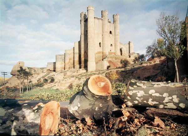 Valensiya Kontları tarafından 14. ve 15. yüzyıllarda inşa edilen Castillo de Coyanza (fotoğraf) by School Spanish
