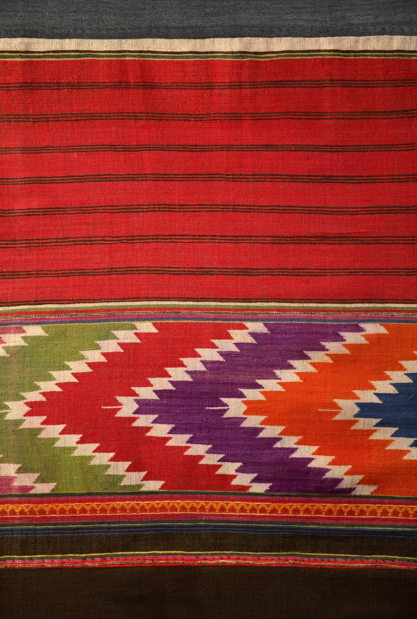 Tai Lu kumaşının detayı (tekstil) by School Thai