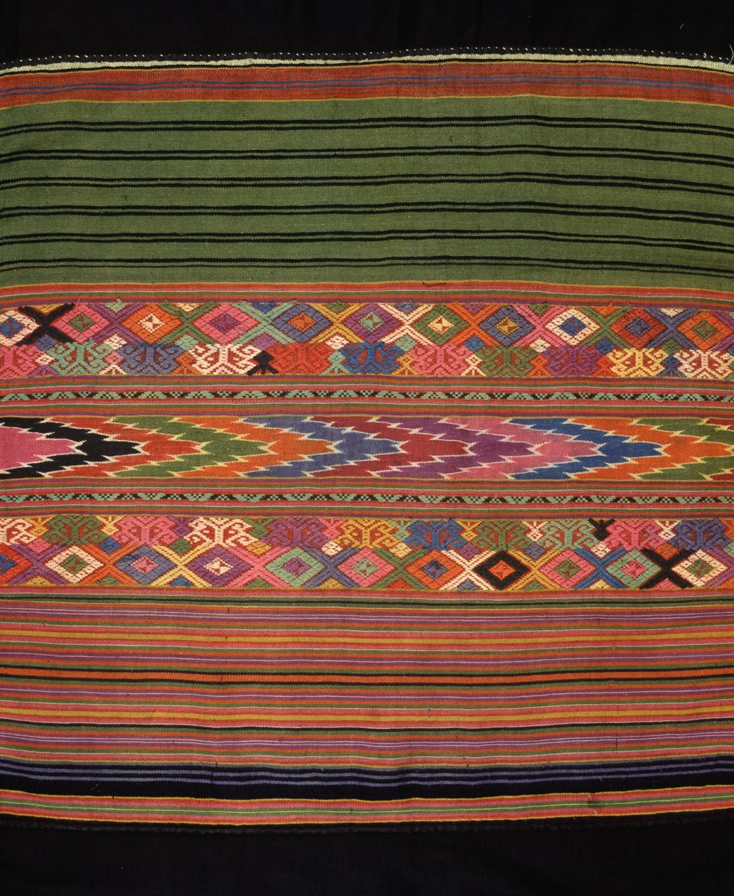 Tai Lu kumaşının detayı (tekstil) by School Thai