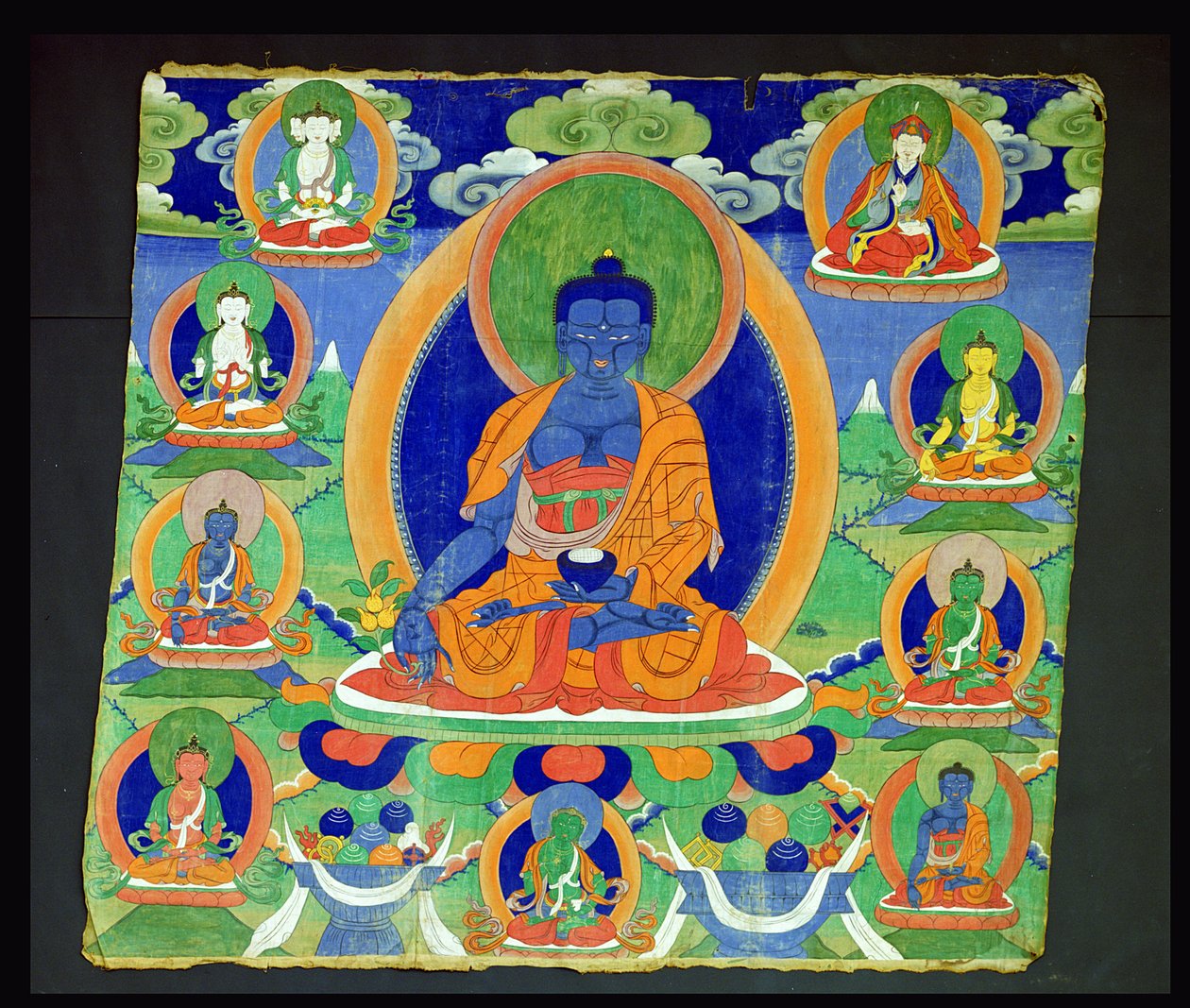 Thangka Tıbbın Buda