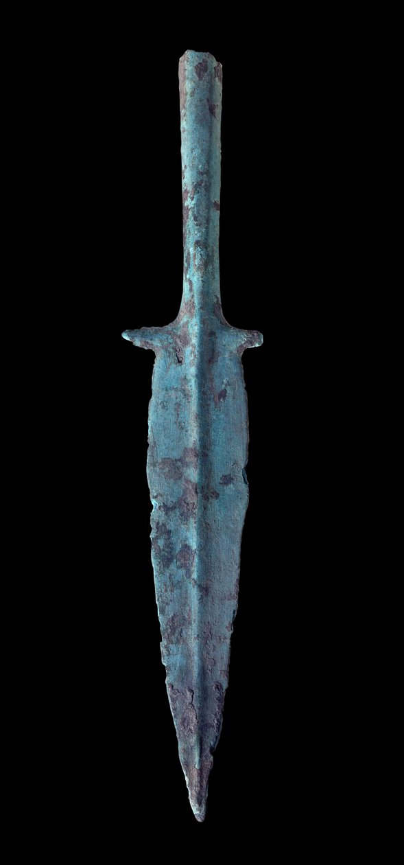 Medeniyet Dongson: bronz hançer. 300 BC-200 AD. Vietnam