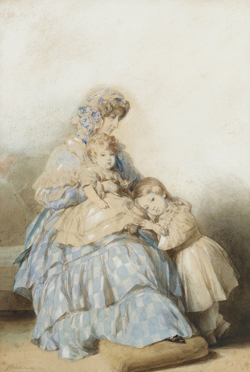 Fransız Kraliçesi Maria Amalia, Nemours Dükü Prens Louis