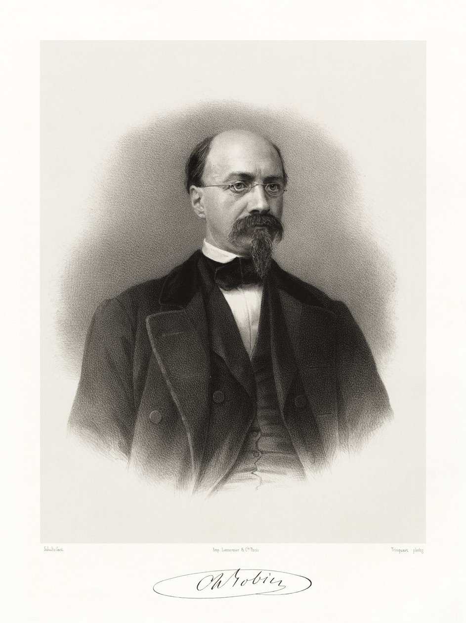 Charles Philippe Robin, 1865-66 by Schultz