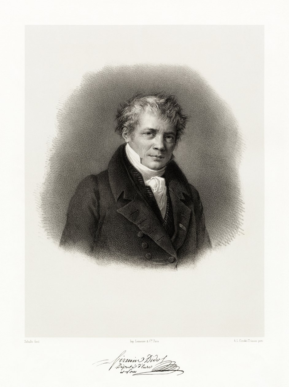 Firmin Didot, 1865-66 by Schultz