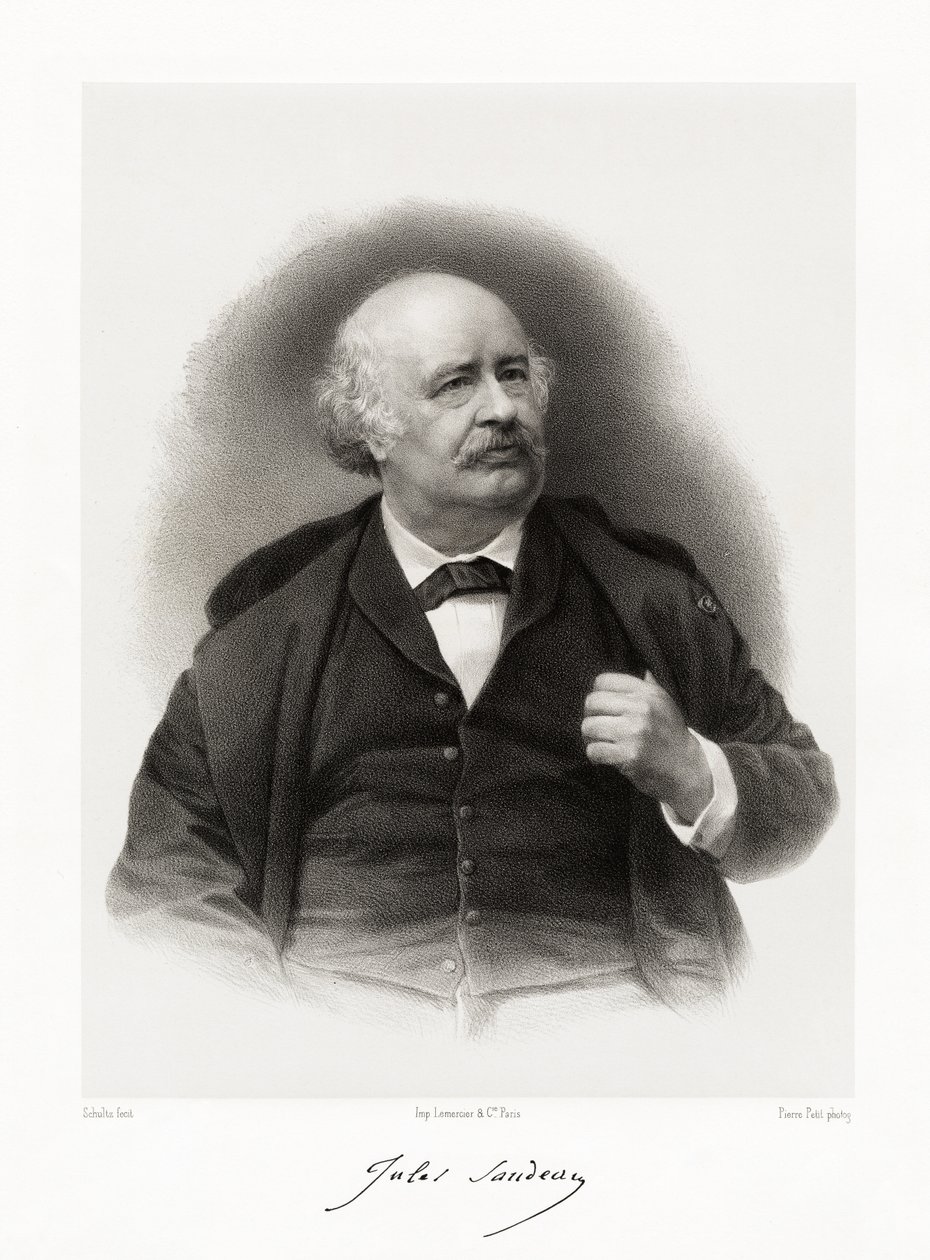 Jules Sandeau, 1865-66 by Schultz