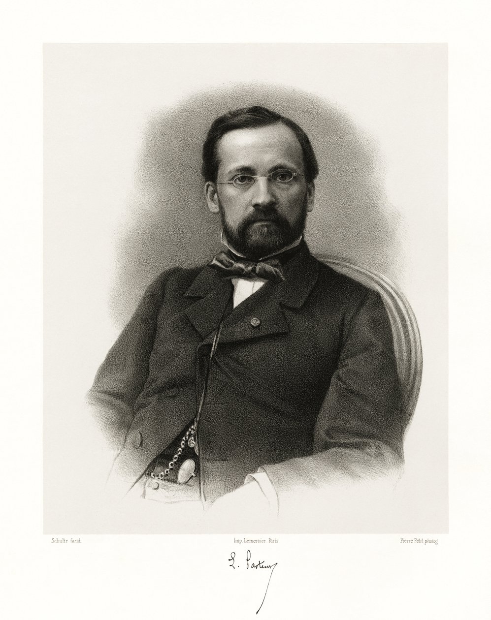 Louis Pasteur, 1865-66 by Schultz