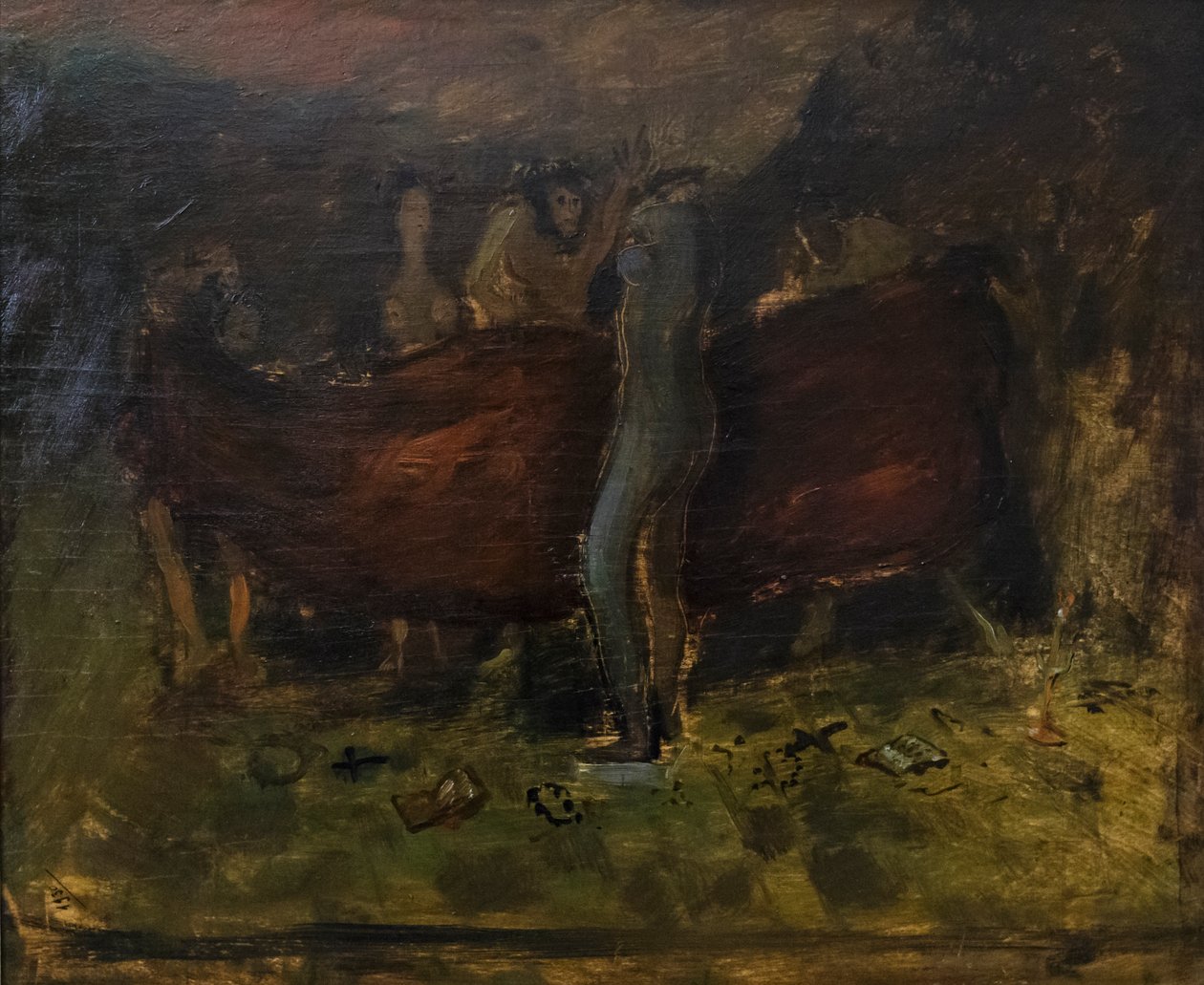Eve, kıyamet sahnesi 1930 by Scipione Gino Bonichi