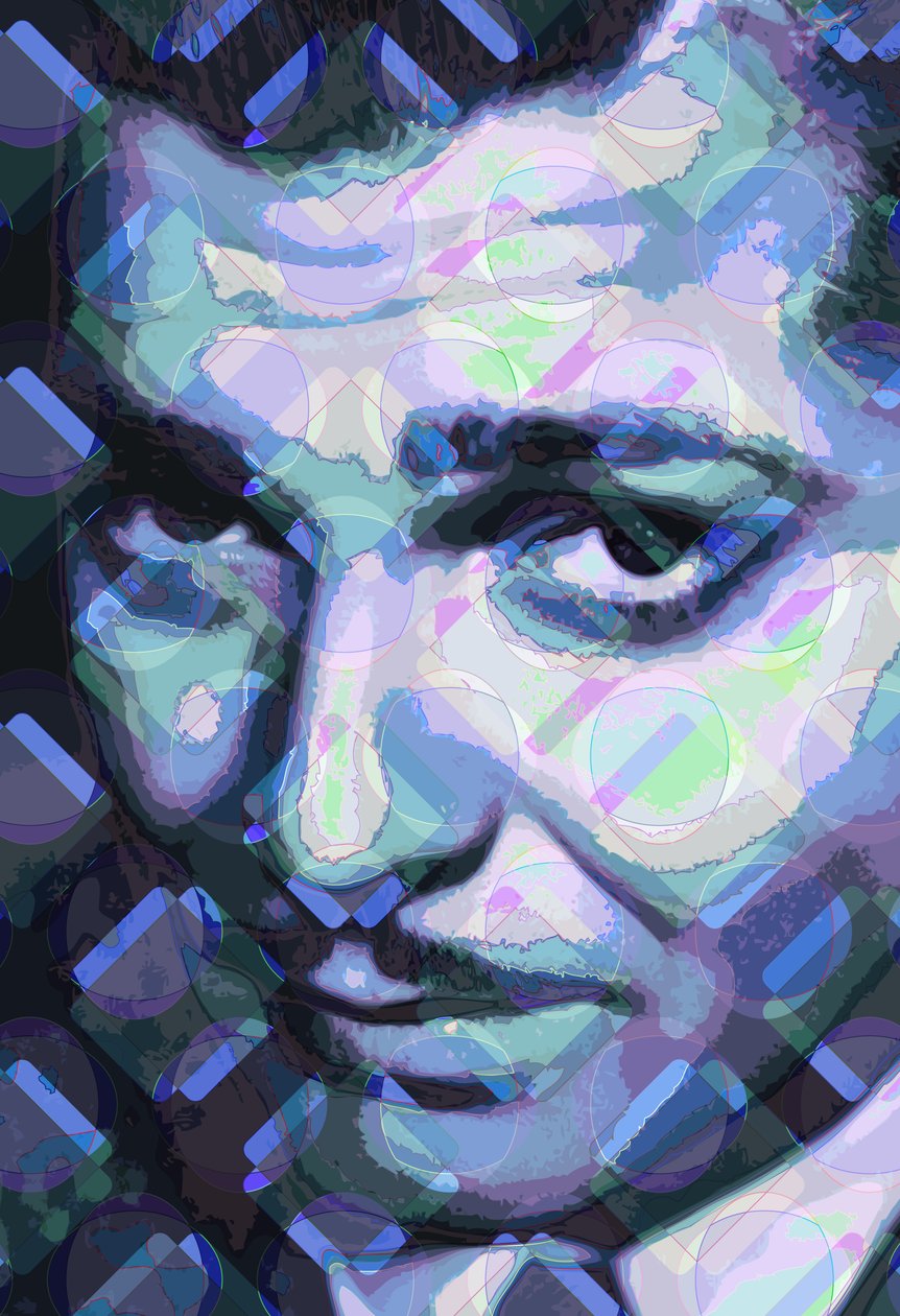 Clark Gable, 2013 (dijital) by Scott J. Davis