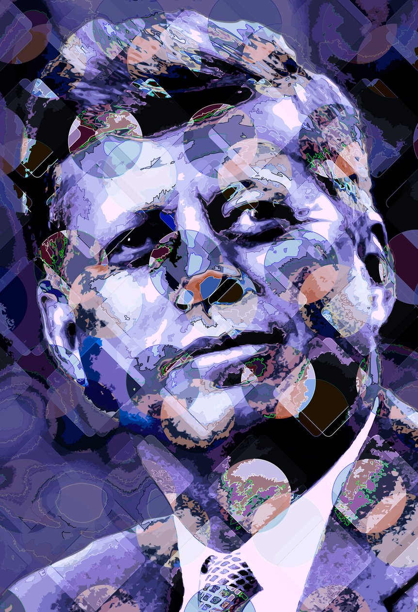 John F Kennedy, 2013 (dijital) by Scott J. Davis