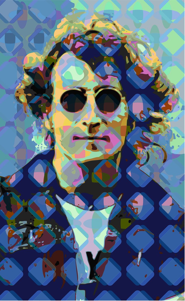 John Lennon (dijital) by Scott J. Davis