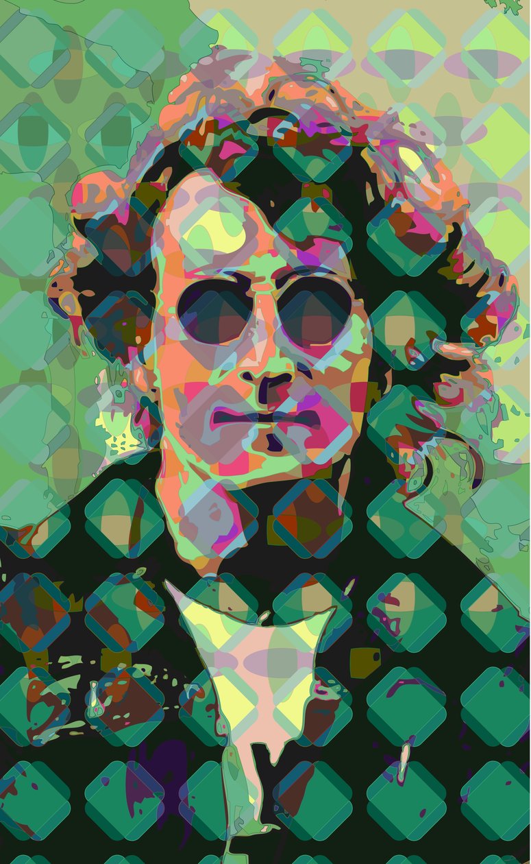 John Lennon (dijital) by Scott J. Davis