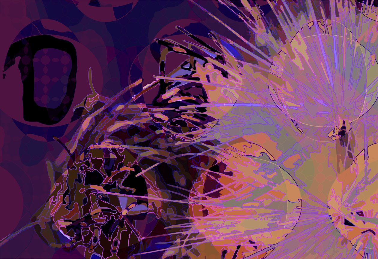 Enginar_abst_horz10 (dijital) by Scott J. Davis