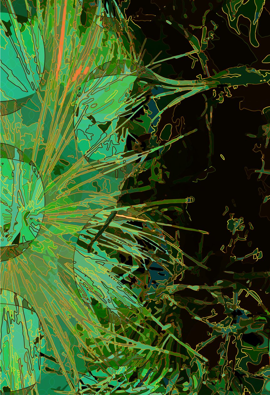 Enginar_abst_vert2 (dijital) by Scott J. Davis