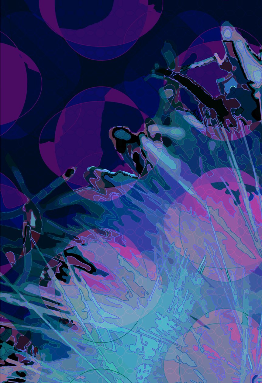 Enginar_abst_vert7 (dijital) by Scott J. Davis