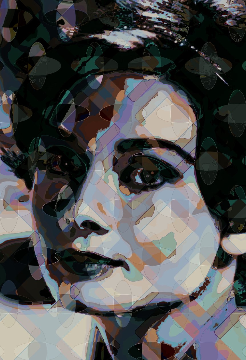 Hepburn 2, 2013 (dijital) by Scott J. Davis