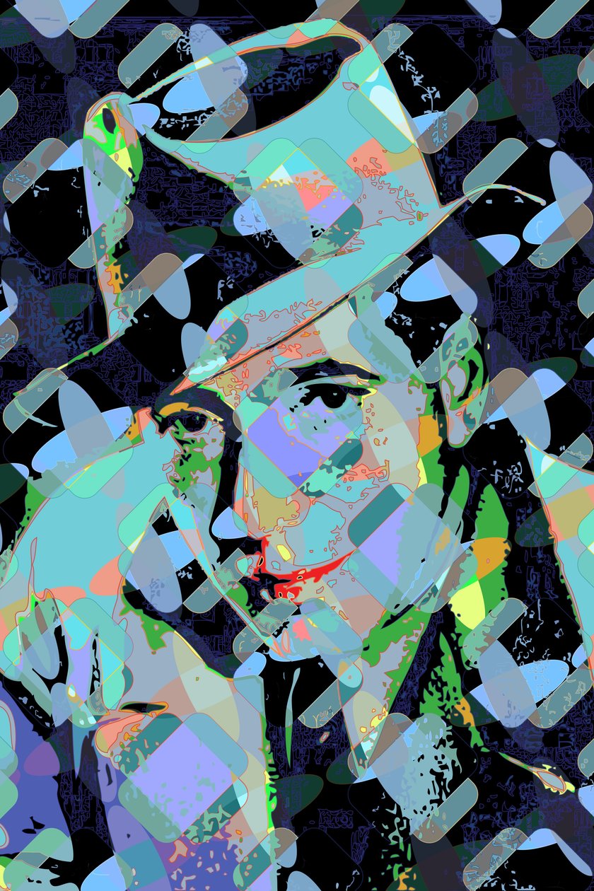 Humphrey Bogart (dijital) by Scott J. Davis