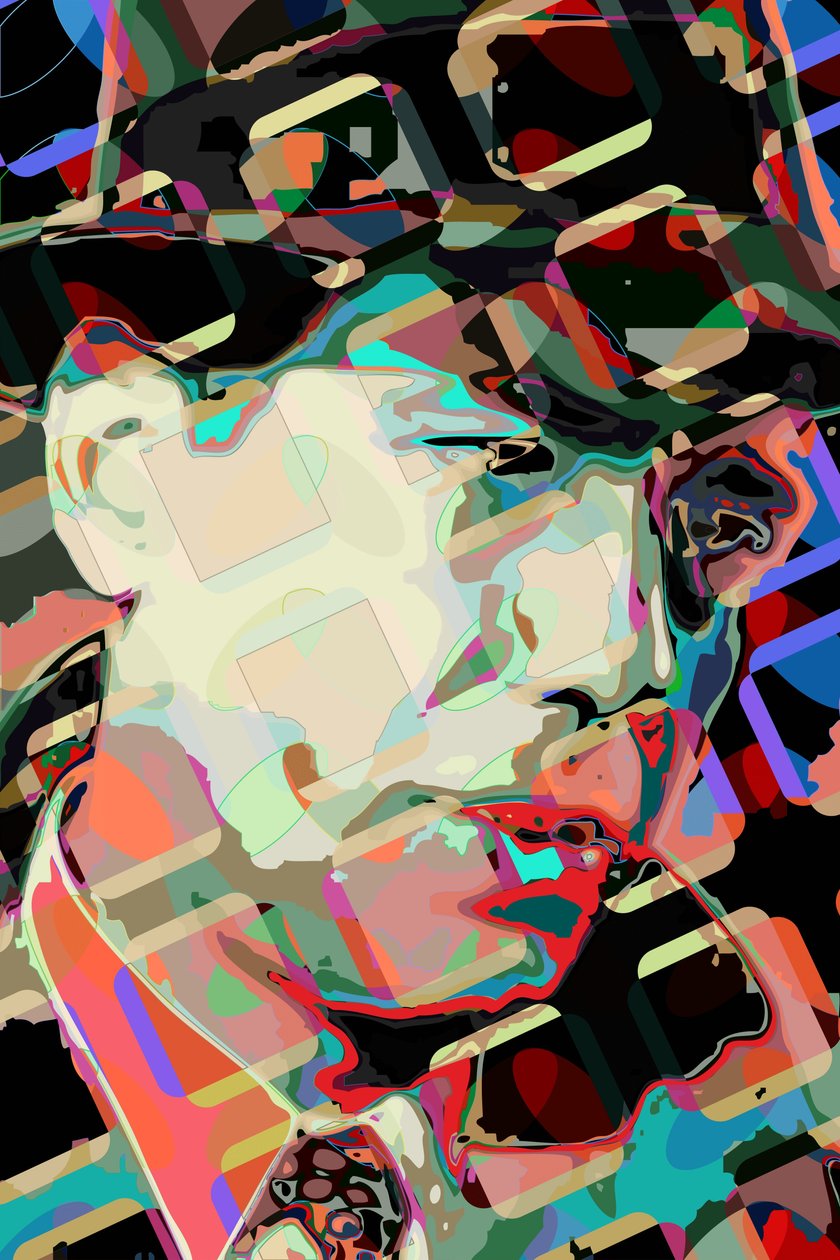 Humphrey Bogart (dijital) by Scott J. Davis