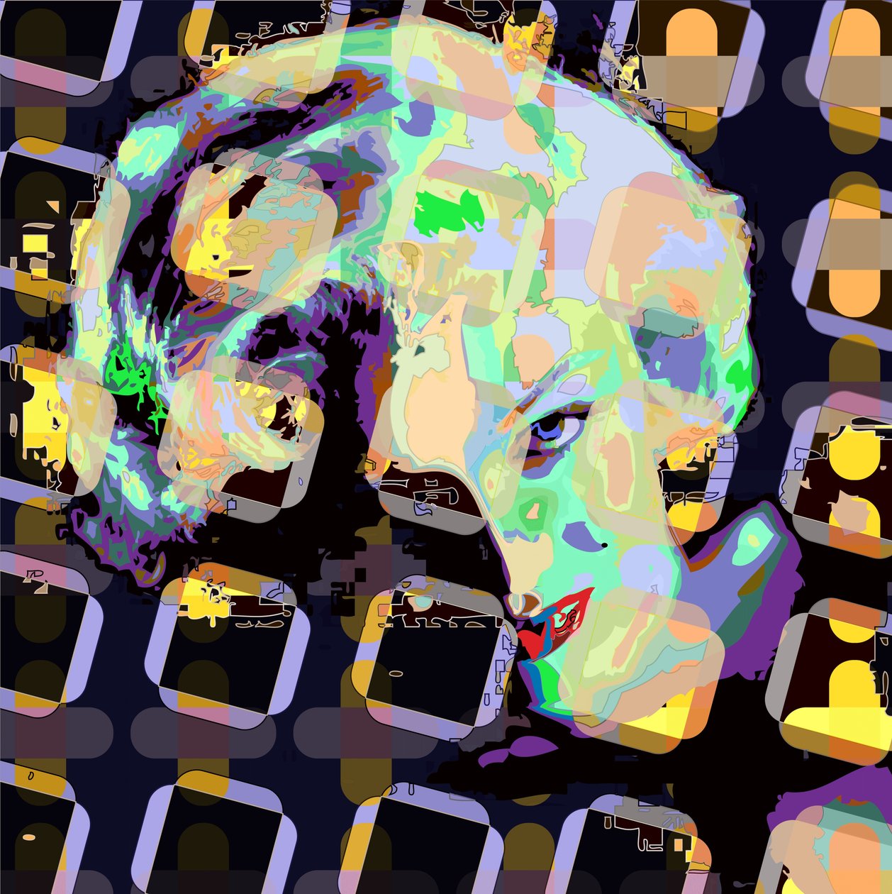 Marilyn Monroe (dijital) by Scott J. Davis