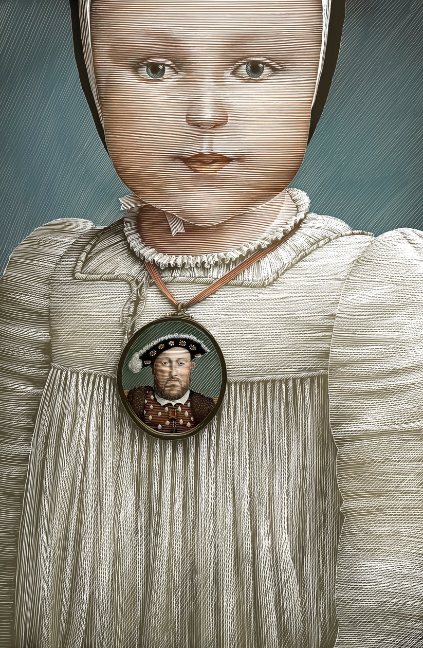 Henry VIII, 2014 (karalama tahtası, dijital olarak renklendirilmiş) by Scott McKowen