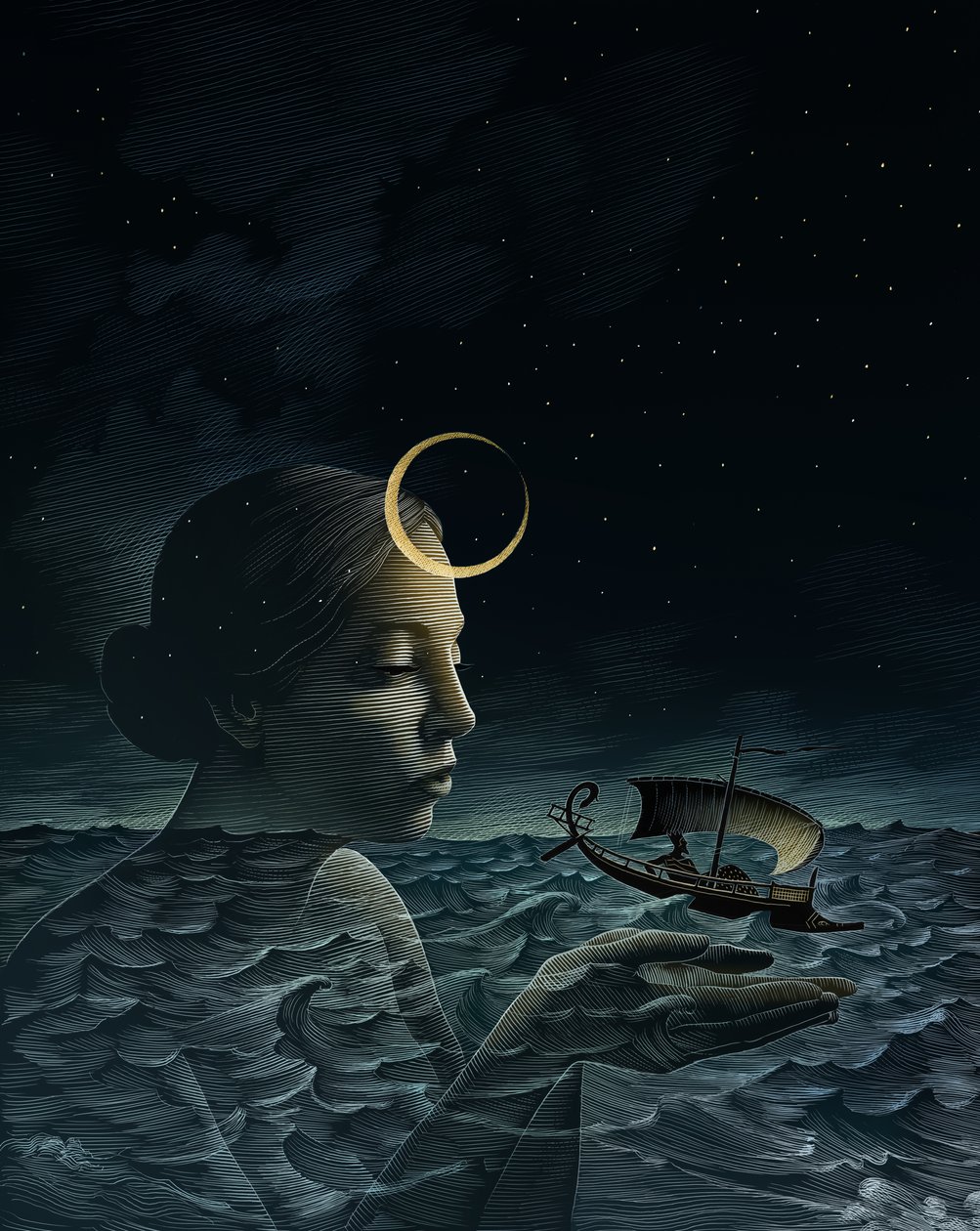 Perikles, 2013 (karalama tahtası, dijital olarak renklendirilmiş) by Scott McKowen