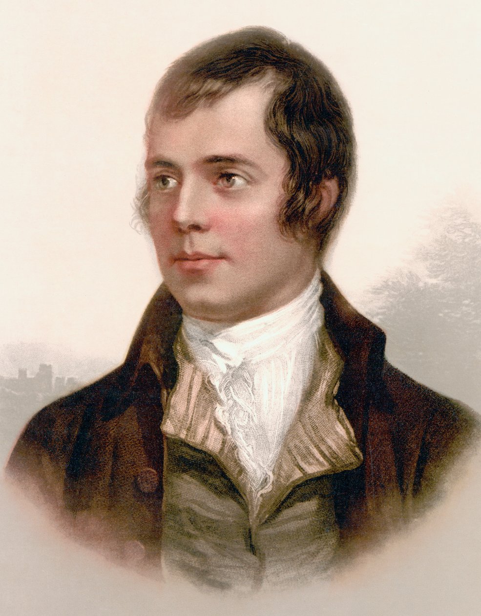 Robert Burns, bir 19. yüzyıl baskısından sonra by Scottish School