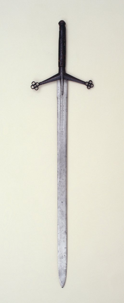 Claymore, c.1500-30 (çelik) by Scottish School