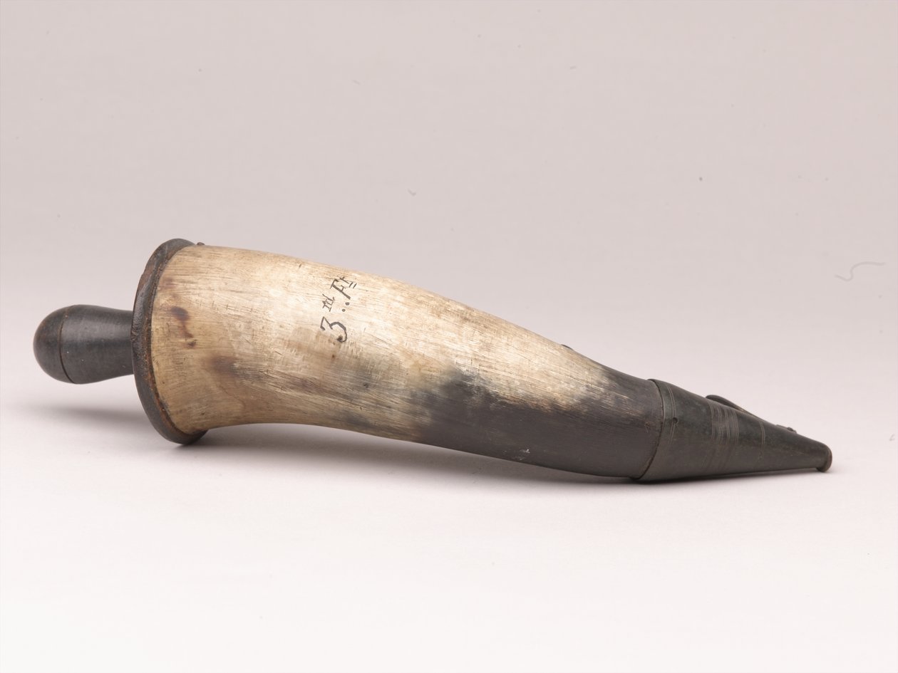 Toz boynuz, 1775 dolaylarında by Scottish School
