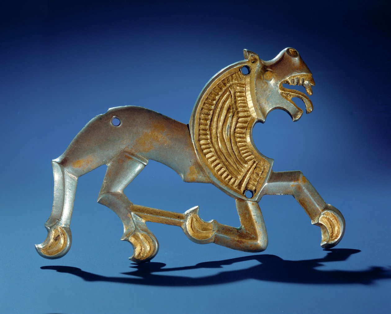 Aslan, MÖ 6-7 yy (gümüş yaldızlı) by Scythian