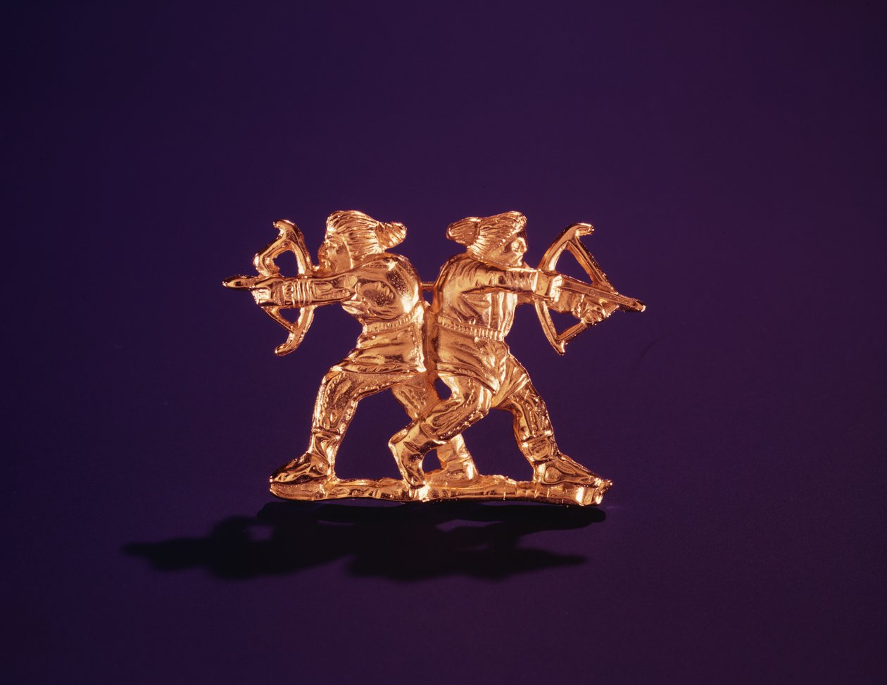 İki okçu (altın) by Scythian