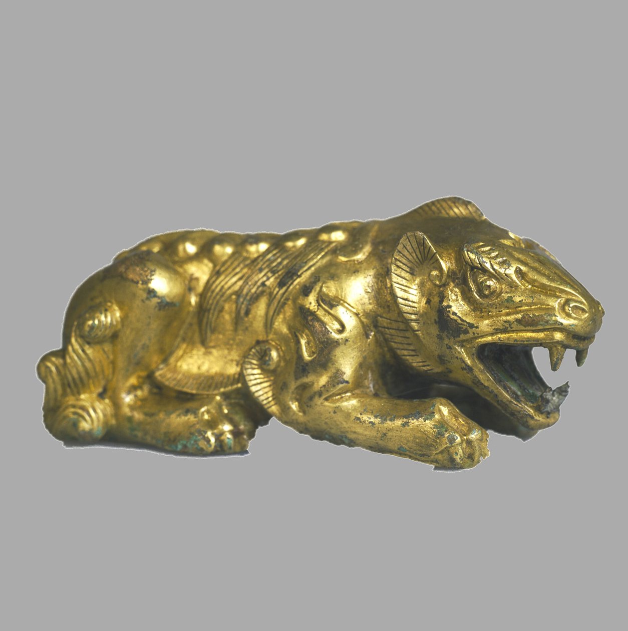 Aslan Heykelciği, MÖ 9. yy by Scythian