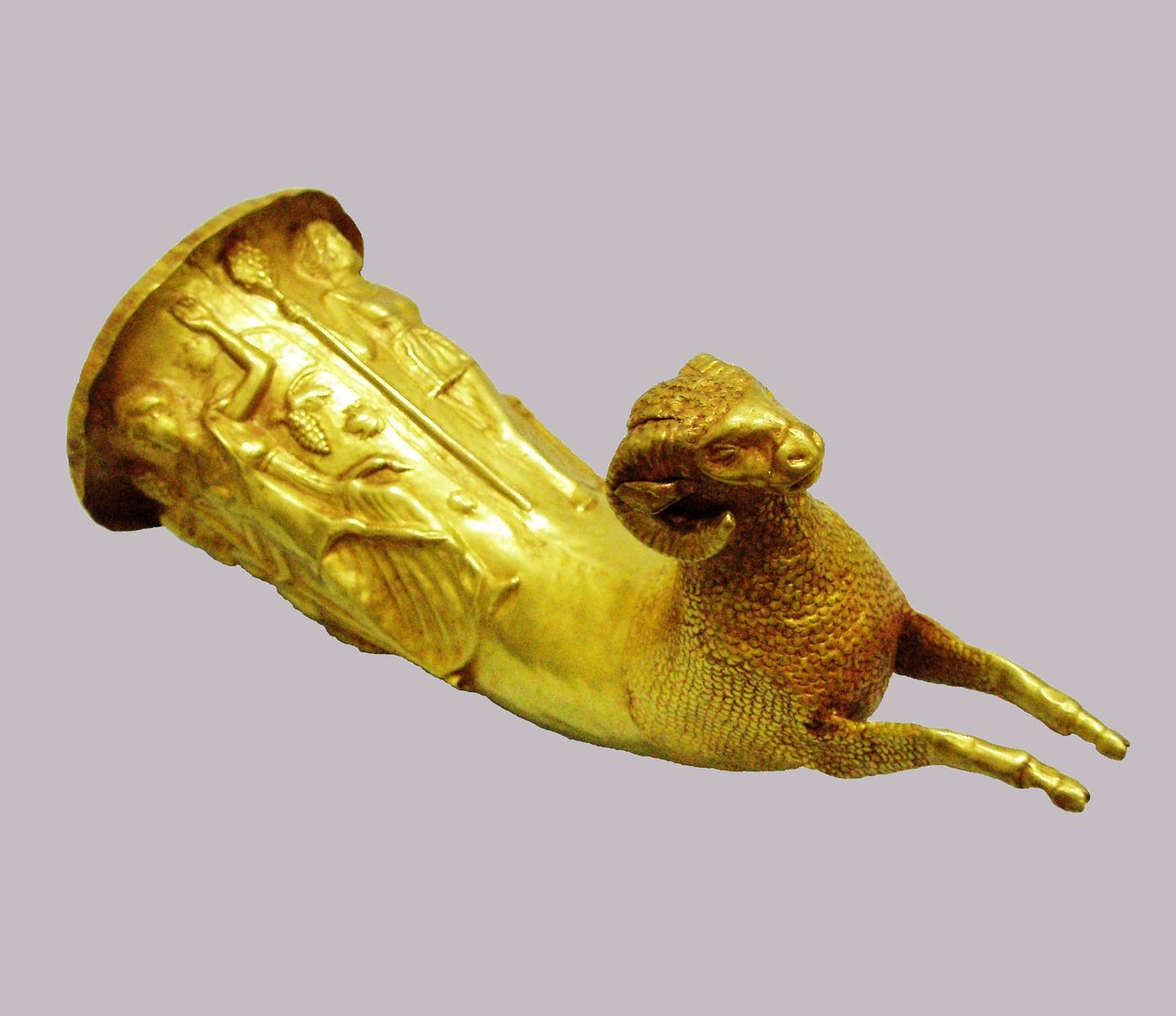 Rhyton İçme Boynuzu, MÖ 5.-4. yy by Scythian