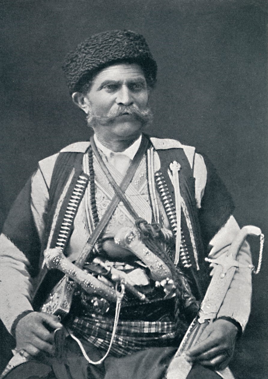 Karadağlı, 1912 by Sebah