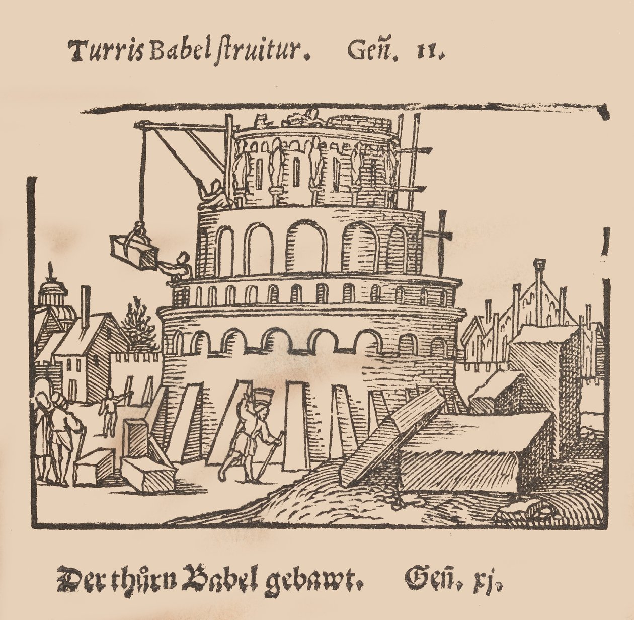 İncil Tarihi 1540 by Sebald Beham