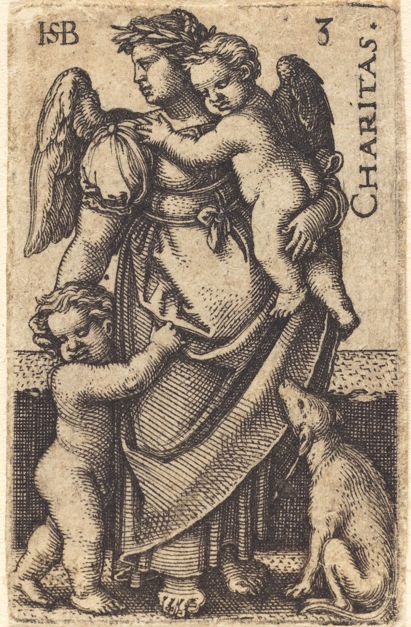 Hayır kurumu by Sebald Beham