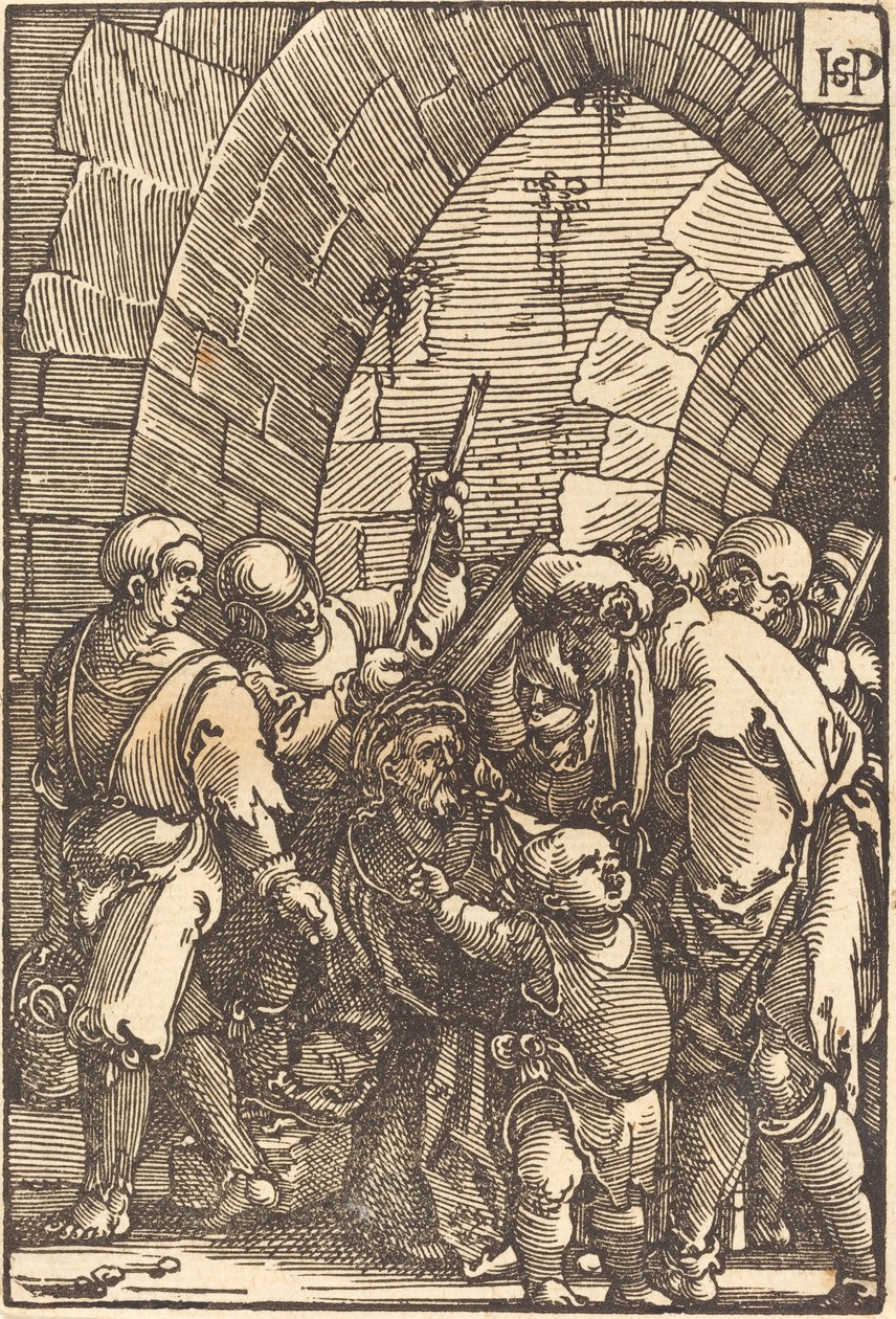 Haç Taşıyan İsa by Sebald Beham