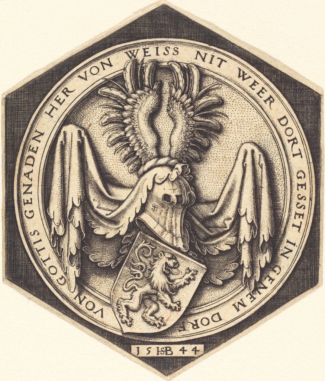 Aslanlı Arması by Sebald Beham
