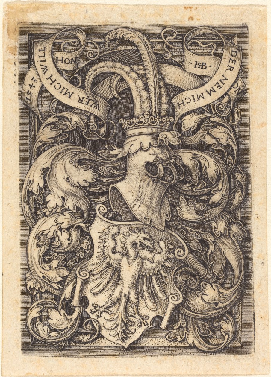 Kartal Arması by Sebald Beham
