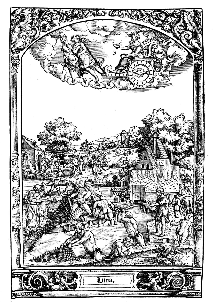 Ay, 1531 by Sebald Beham